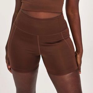 Girlfriend Collective high rise run short